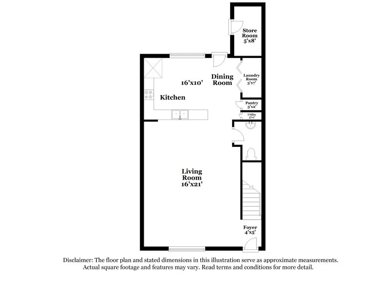 1,790/Mo, 4031 George Buchanan Dr La Vergne, TN 37086 Floorplan View