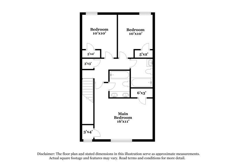 2,240/Mo, 8026 Logan Dr La Vergne, TN 37086 Floor Plan View 2