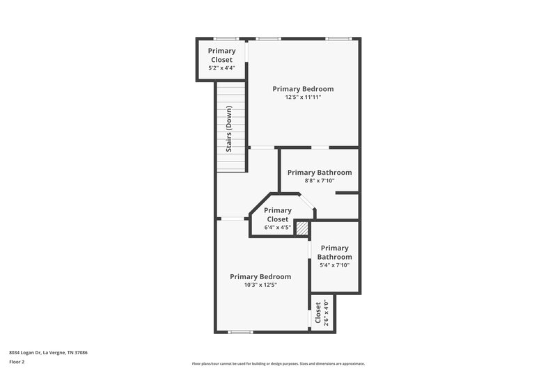 1,685/Mo, 8034 Logan Dr La Vergne, TN 37086 Floorplan View 2