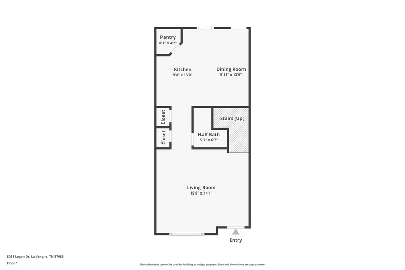1,690/Mo, 8051 Logan Dr La Vergne, TN 37086 Floorplan View