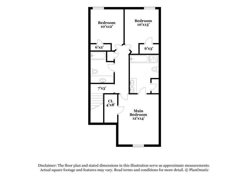 1,755/Mo, 104 David Bolin Dr La Vergne, TN 37086 Floor Plan View