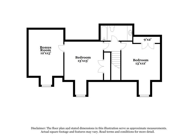 2,015/Mo, 149 Howard Woody Dr La Vergne, TN 37086 Floorplan View 2