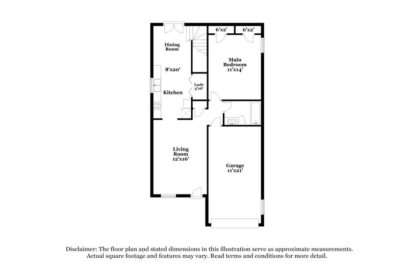 1,940/Mo, 174 Howard Woody Dr La Vergne, TN 37086 Floor Plan View