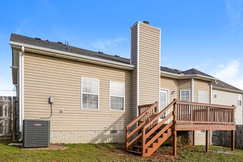 2,480/Mo, 313 Sarna Dr La Vergne, TN 37086 Rear View