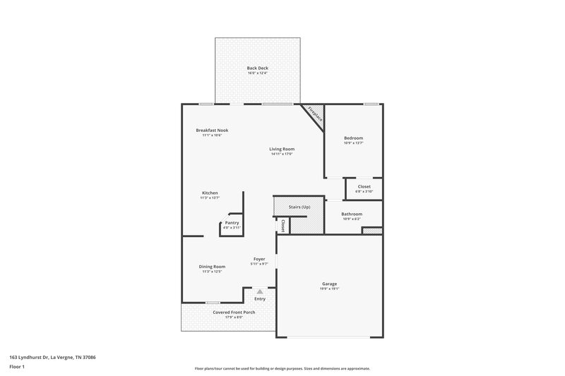 2,505/Mo, 163 Lyndhurst Dr La Vergne, TN 37086 Floor Plan View