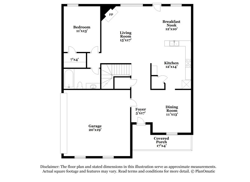 2,625/Mo, 1101 Modesto Ct La Vergne, TN 37086 Floor Plan View