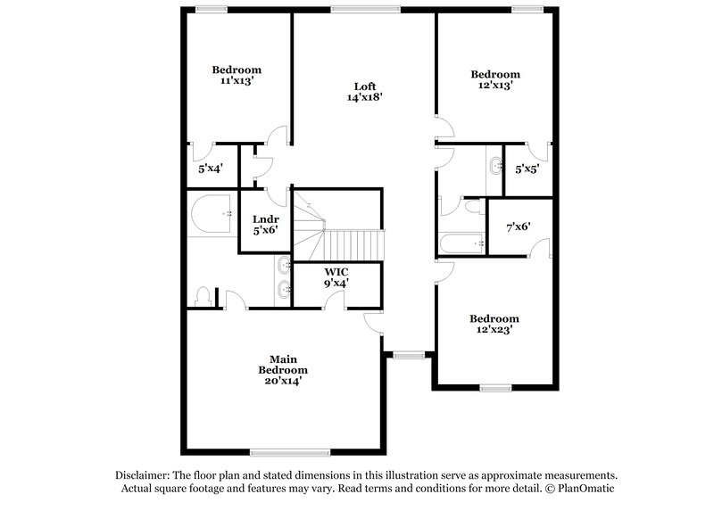 2,625/Mo, 1101 Modesto Ct La Vergne, TN 37086 Floor Plan View 2