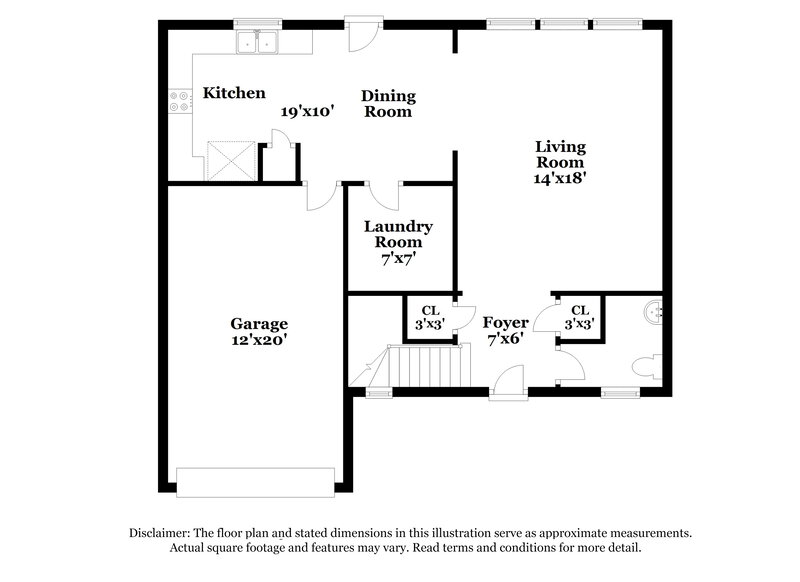 1,990/Mo, 1008 Cheryl Ln La Vergne, TN 37086 Floorplan View