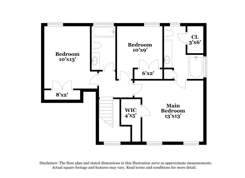 1,860/Mo, 1008 Cheryl Ln La Vergne, TN 37086 Floor Plan View 2