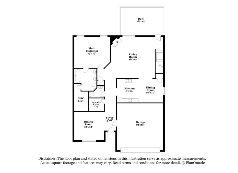 2,520/Mo, 165 Lyndhurst Dr La Vergne, TN 37086 Floor Plan View