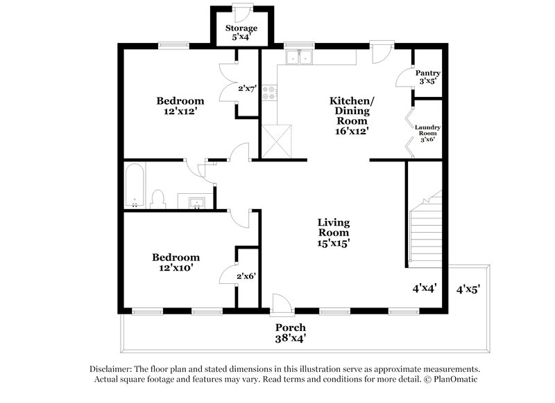 2,140/Mo, 2611 Hawk Eye Ct Murfreesboro, TN 37128 Floor Plan View