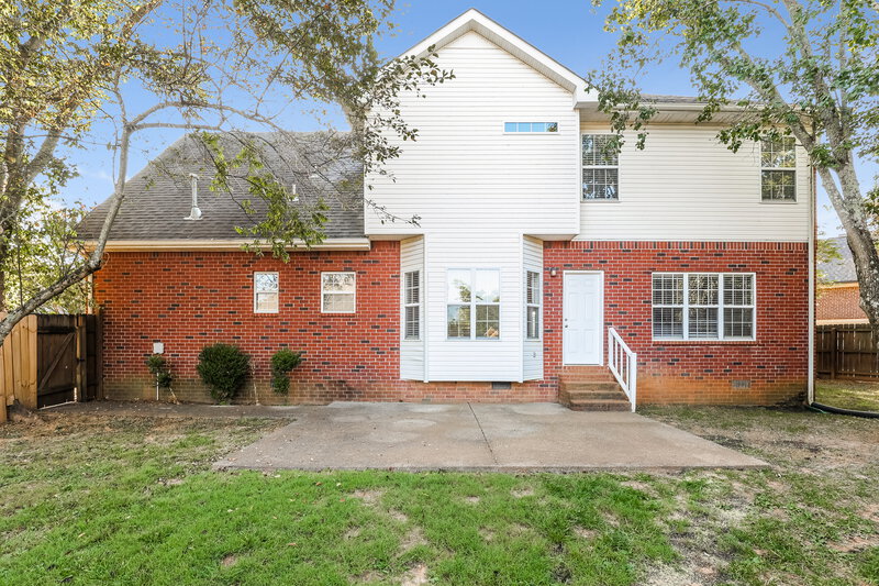 2,500/Mo, 398 Roxie Ct Murfreesboro, TN 37128 Rear View
