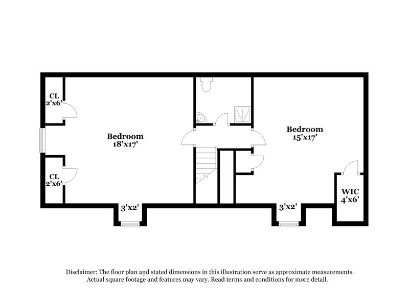 2,215/Mo, 2907 Weybridge Dr Murfreesboro, TN 37128 Floor Plan View 2
