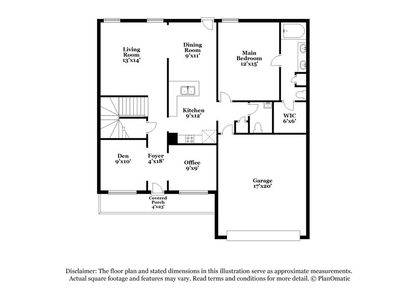 2,270/Mo, 1421 Westview Dr Murfreesboro, TN 37128 Floor Plan View 2
