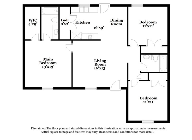 2,270/Mo, 114 Antler Dr Murfreesboro, TN 37130 Floor Plan View