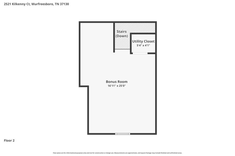 2,945/Mo, 2521 Kilkenny Ct Murfreesboro, TN 37130 Floor Plan View 2