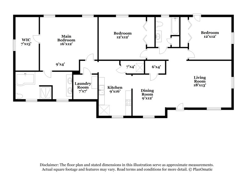 3,230/Mo, 123 Ray Ave Old Hickory, TN 37138 Floor Plan View