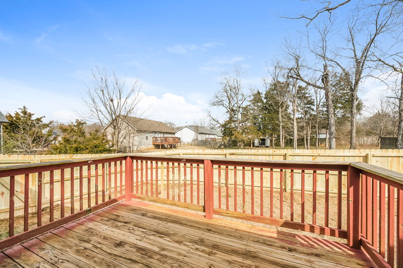 1,925/Mo, 420 Wildwood Dr Smyrna, TN 37167 Deck View