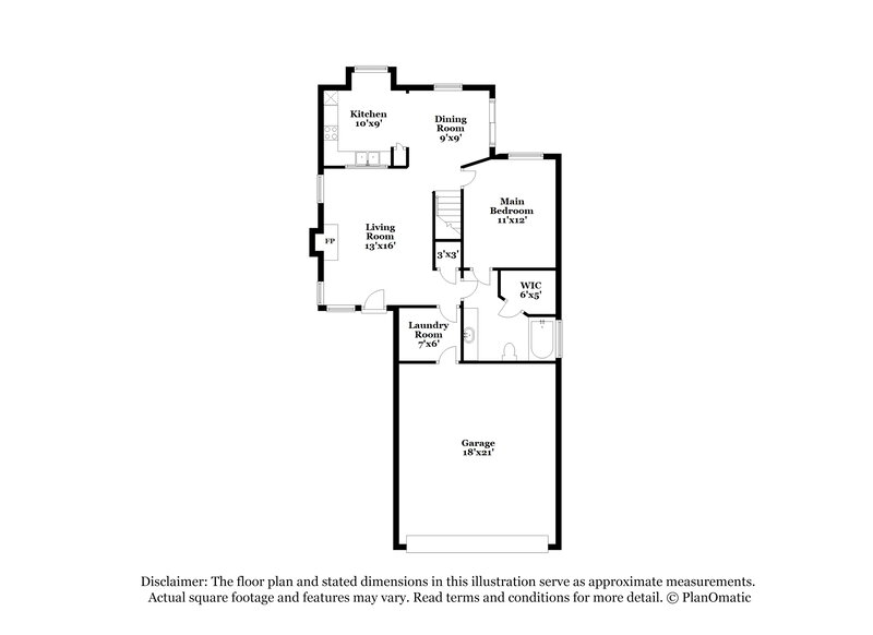 2,090/Mo, 301 Hunters Chase Dr Smyrna, TN 37167 Floorplan View