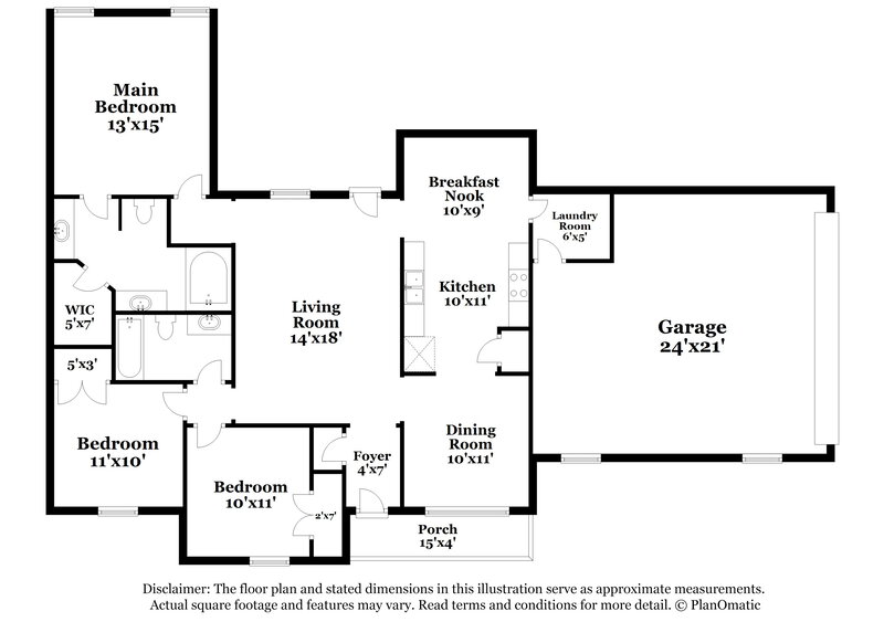 1,920/Mo, 144 Centerrock Dr Christiana, TN 37037 Floor Plan View