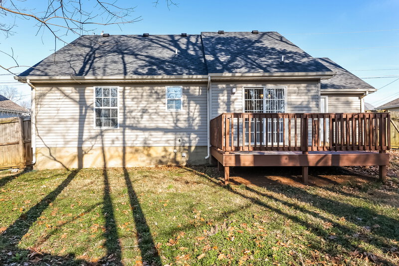 1,930/Mo, 611 Glen Valley Trl Smyrna, TN 37167 Rear View