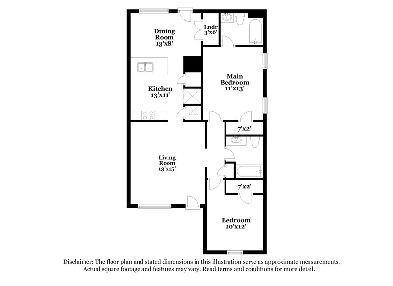 1,695/Mo, 720 Dellwood Dr SMYRNA, TN 37167 Floorplan View