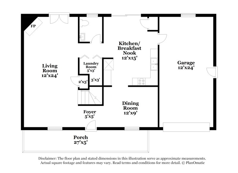 2,315/Mo, 1409 Woodchimes Ct Hermitage, TN 37076 Floor Plan View