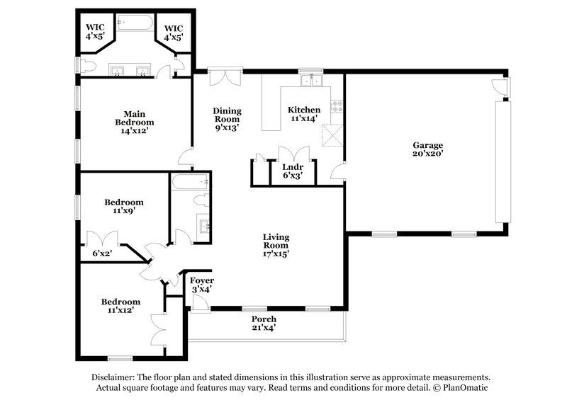 1,935/Mo, 219 Gill Ct Murfreesboro, TN 37129 Floorplan View