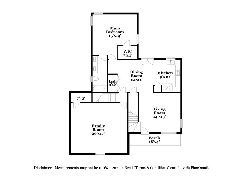 2,325/Mo, 5012 Chadfield Way Antioch, TN 37013 Floor Plan View