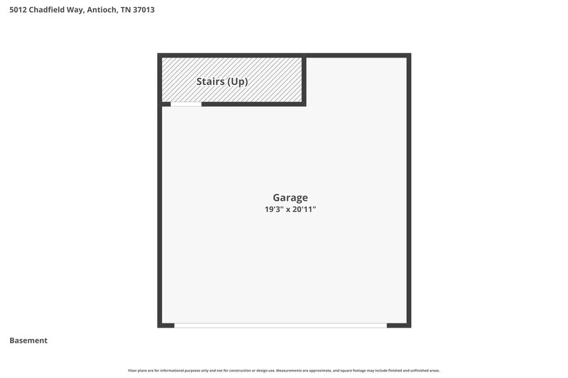 2,155/Mo, 5012 Chadfield Way Antioch, TN 37013 Floor Plan View 3