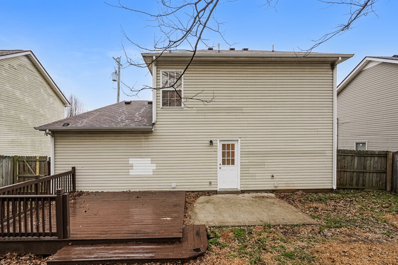 1,845/Mo, 1043 Tom Hailey Blvd La Vergne, TN 37086 Rear View