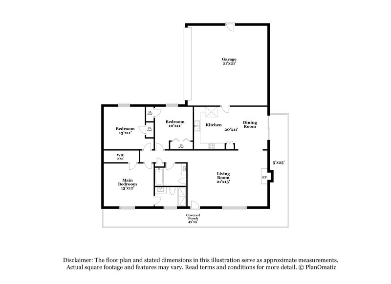 2,085/Mo, 225 Richmond Dr Smyrna, TN 37167 Floor Plan View