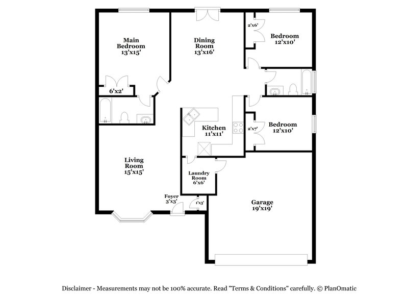 2,050/Mo, 3310 Anderson Rd Antioch, TN 37013 Floor Plan View