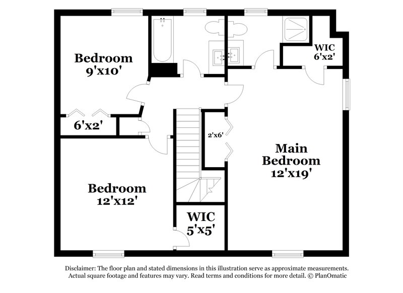1,860/Mo, 3321 Towne Ridge Dr Antioch, TN 37013 Floor Plan View 2