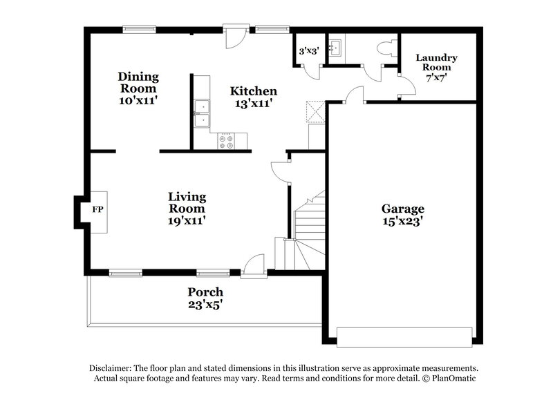 2,220/Mo, 429 Southwood Dr Nashville, TN 37217 Floor Plan View