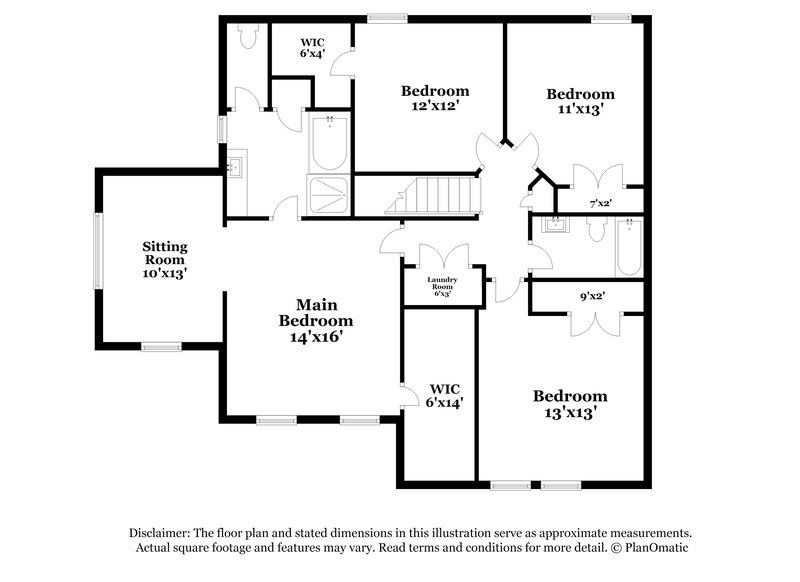 2,560/Mo, 2561 Jordan Ridge Dr Nashville, TN 37218 Floor Plan View 3