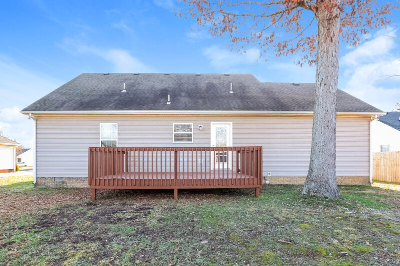 1,645/Mo, 318 Gallop Ln Springfield, TN 37172 Rear View