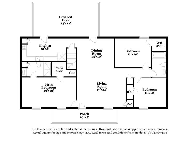 2,205/Mo, 119 Ashland Dr Ashland City, TN 37015 Floor Plan View