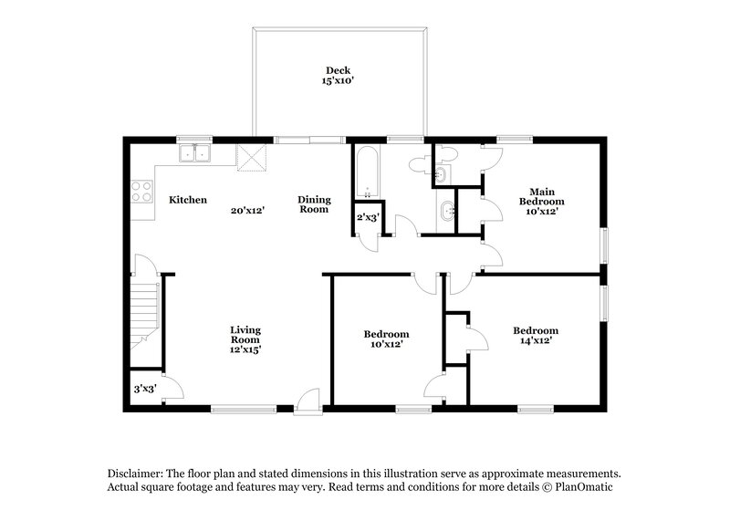 2,265/Mo, 4983 Karen Ray Dr Antioch, TN 37013 Floor Plan View