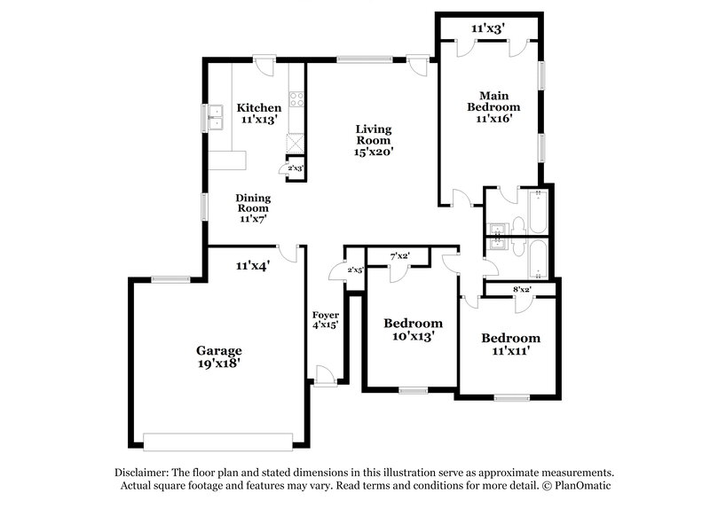 2,920/Mo, 712 Alisa Cv La Vergne, TN 37086 Floor Plan View