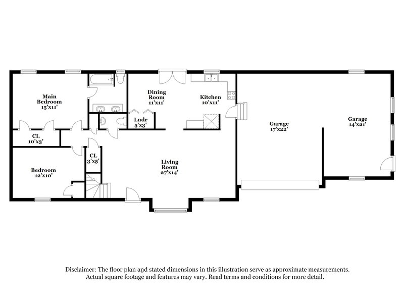 2,590/Mo, 104 Sessler Ct Hendersonville, TN 37075 Floor Plan View