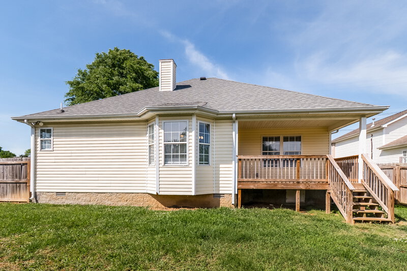 2,310/Mo, 5304 Sunnyvale Dr Antioch, TN 37013 Rear View
