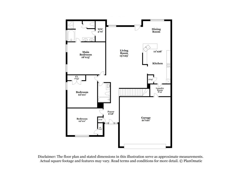 2,430/Mo, 708 Mitscher Dr Spring Hill, TN 37174 Floor Plan View