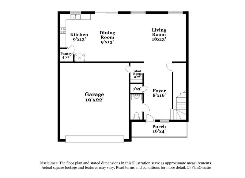 2,730/Mo, 408 Parmley Ln Nashville, TN 37207 Floor Plan View