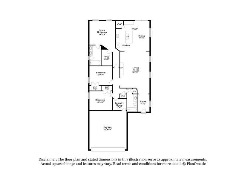 2,440/Mo, 119 Annapolis Bend Cir Hendersonville, TN 37075 Floor Plan View