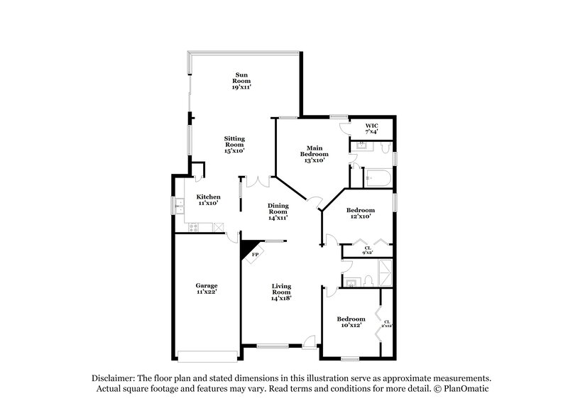 2,350/Mo, 129 Agee Cir E Hendersonville, TN 37075 Floor Plan View