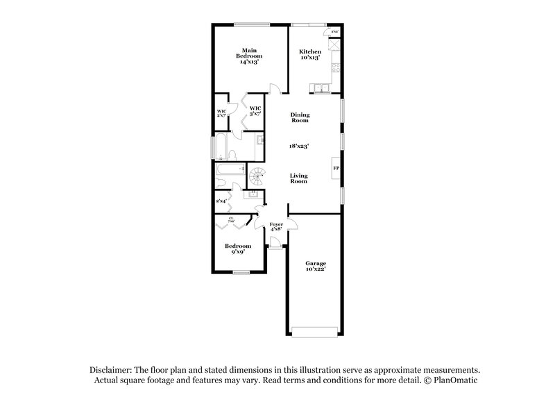 3,240/Mo, 2000 Mansker Dr Goodlettsville, TN 37072 Floor Plan View