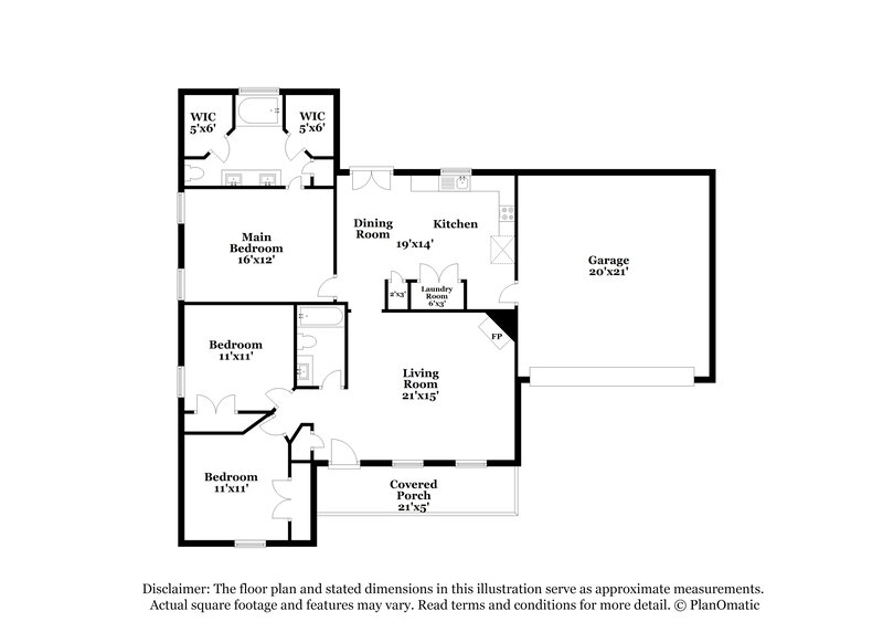2,015/Mo, 1530 River Rock Blvd Murfreesboro, TN 37128 Floor Plan View