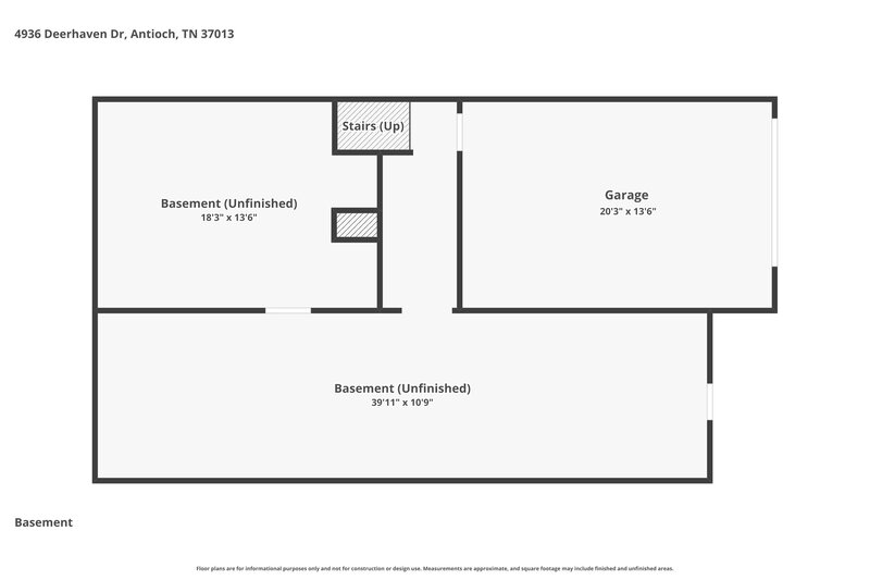 2,065/Mo, 4936 Deerhaven Dr Antioch, TN 37013 Floor Plan View 2