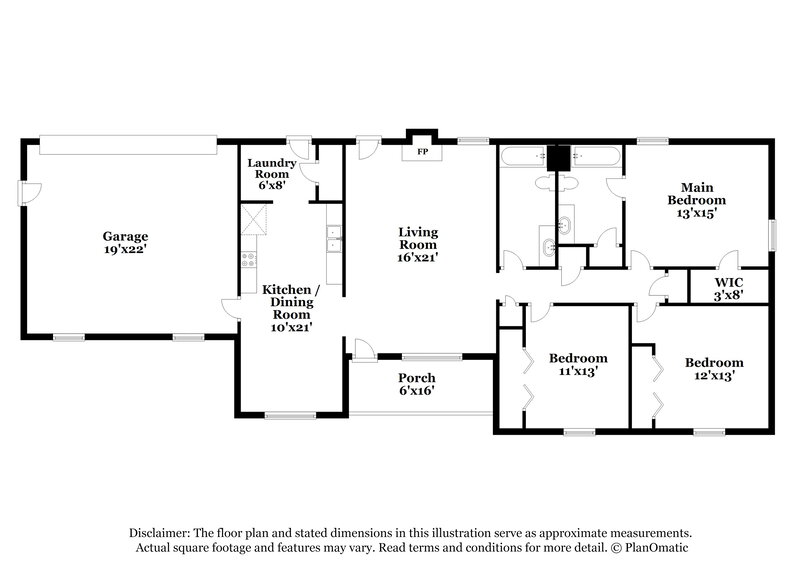 2,505/Mo, 2409 Racquet Club Dr Murfreesboro, TN 37128 Floorplan View
